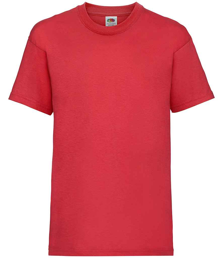 Fruit of the Loom Kids Value T-Shirt | Red Red