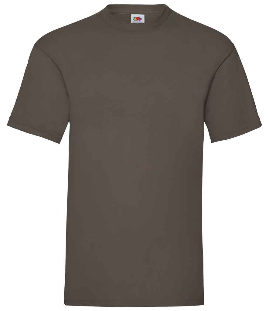 Fruit of the Loom Value T-Shirt | Chocolate Chocolate