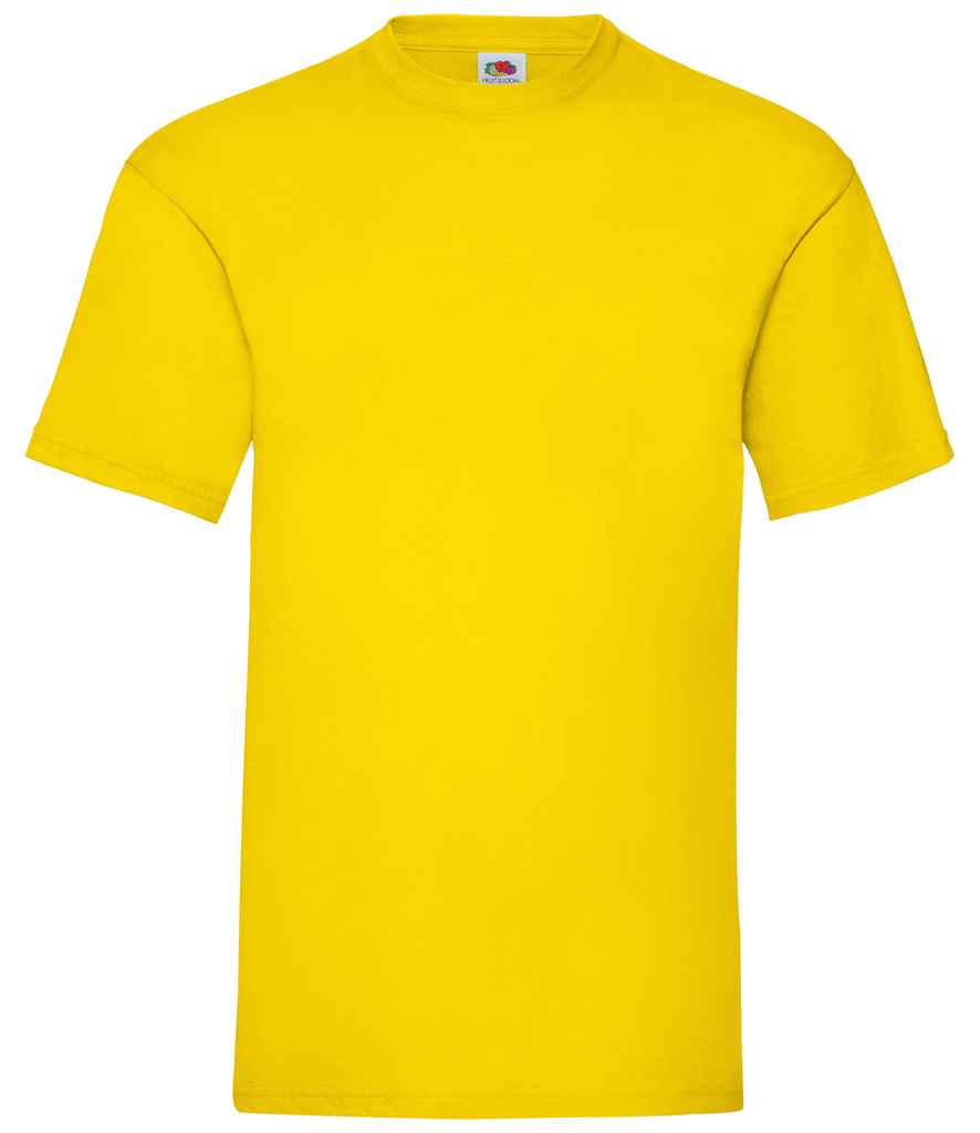 Fruit of the Loom Value T-Shirt | Yellow Yellow