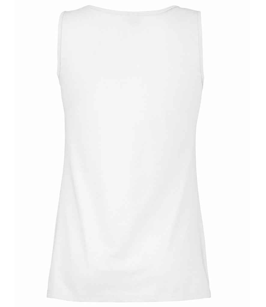 Fruit of the Loom Lady Fit Value Vest | White T-Shirt - Lancashire Teamwear