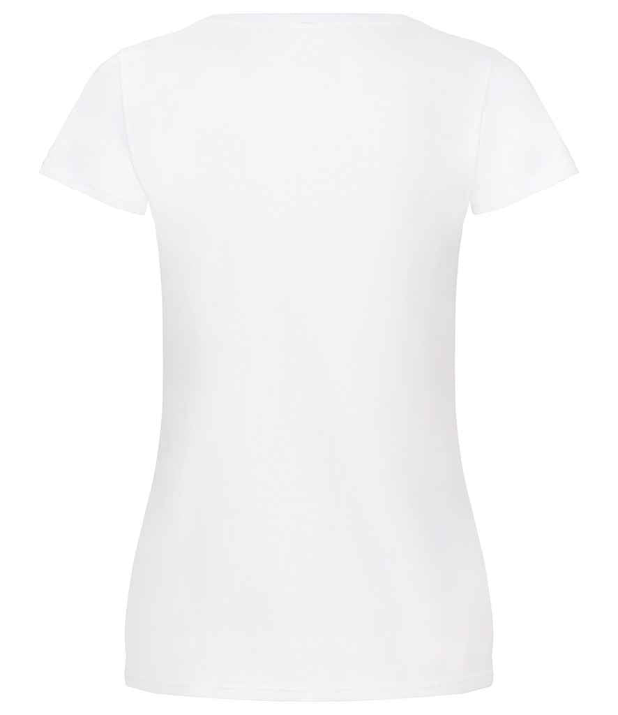 Fruit of the Loom Lady Fit Original T-Shirt | White - Lancashire Teamwear