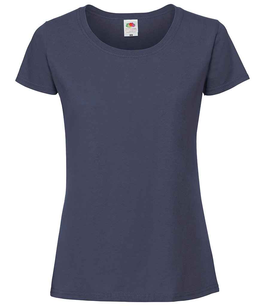 Fruit of the Loom Ladies Iconic 195 T-Shirt | Navy Navy