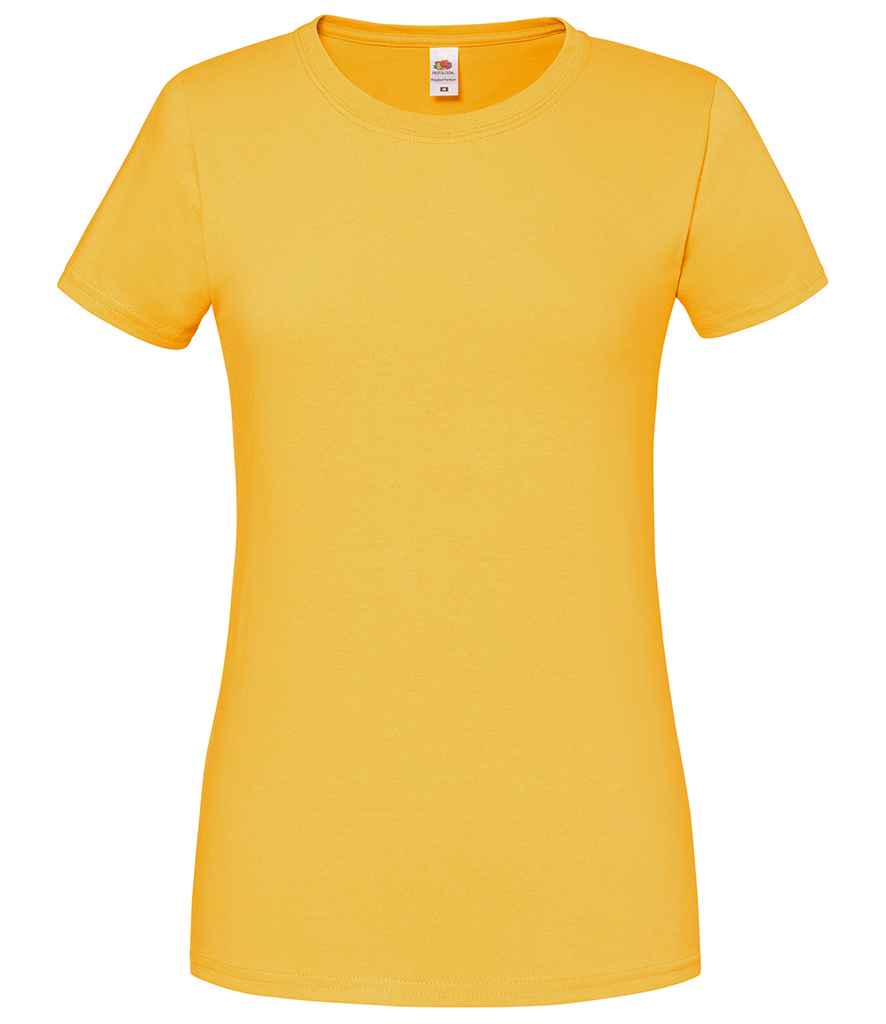 Fruit of the Loom Ladies Iconic 195 T-Shirt | Sunflower Sunflower