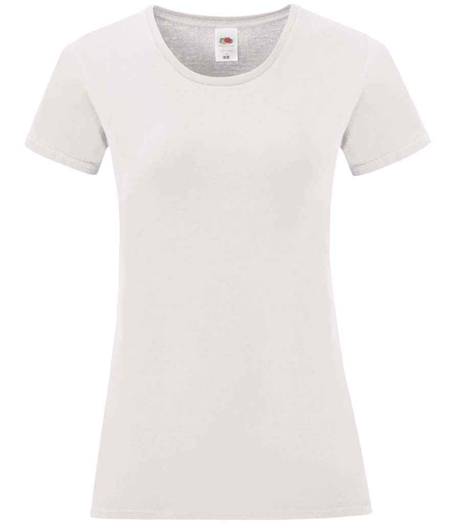 Fruit of the Loom Ladies Iconic 150 T-Shirt | White White