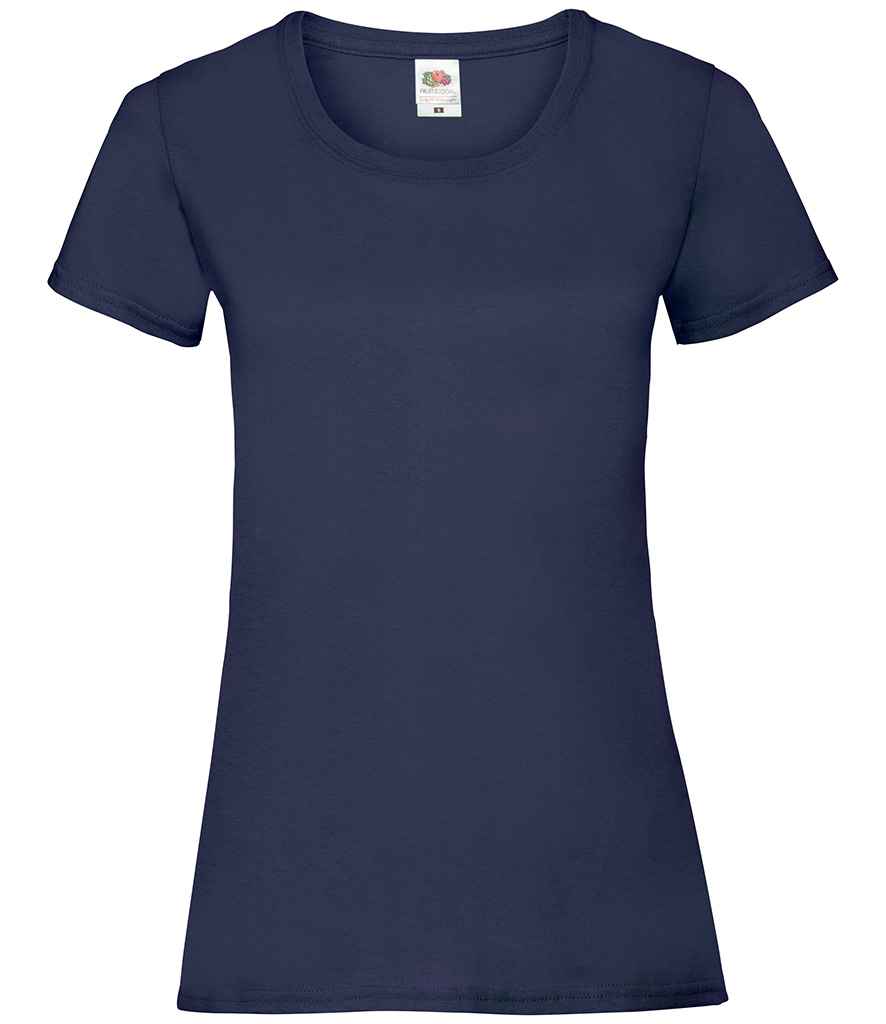 Fruit of the Loom Lady Fit Value T-Shirt | Deep Navy Deep Navy