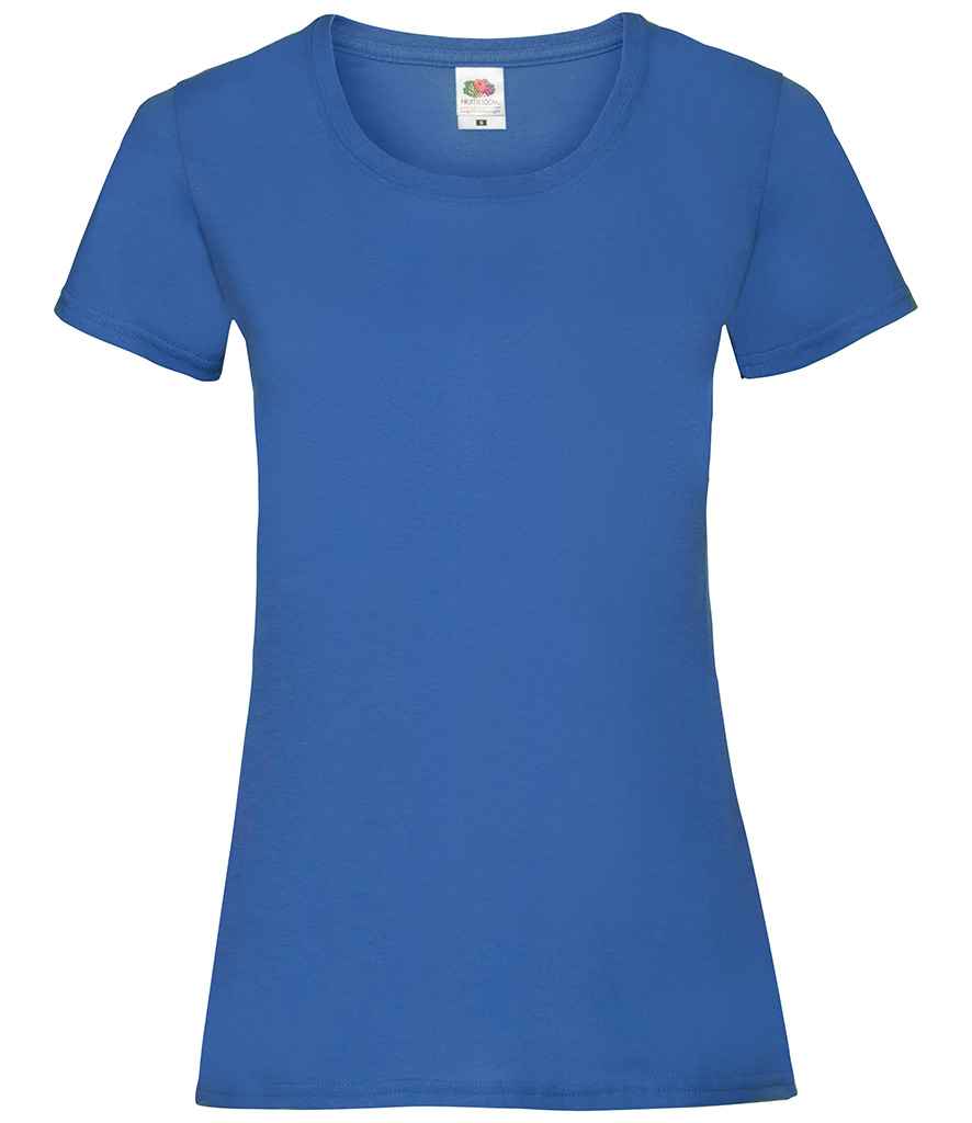 Fruit of the Loom Lady Fit Value T-Shirt | Royal Blue Royal Blue