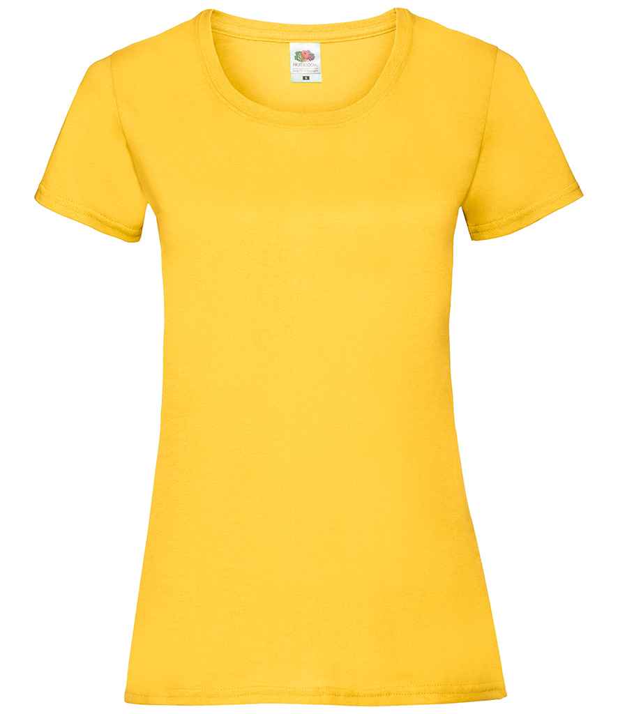 Fruit of the Loom Lady Fit Value T-Shirt | Sunflower Sunflower