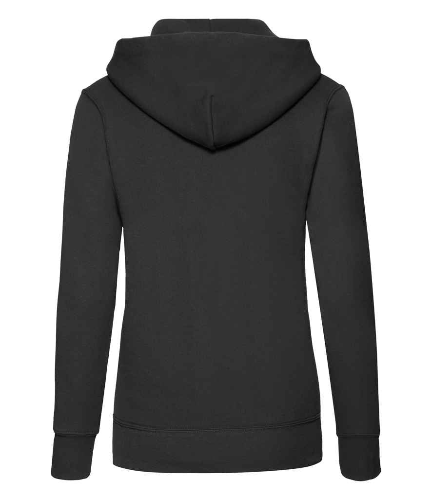 Fruit of the Loom Classic Lady Fit Hooded Sweatshirt | Black - Lancashire Teamwear