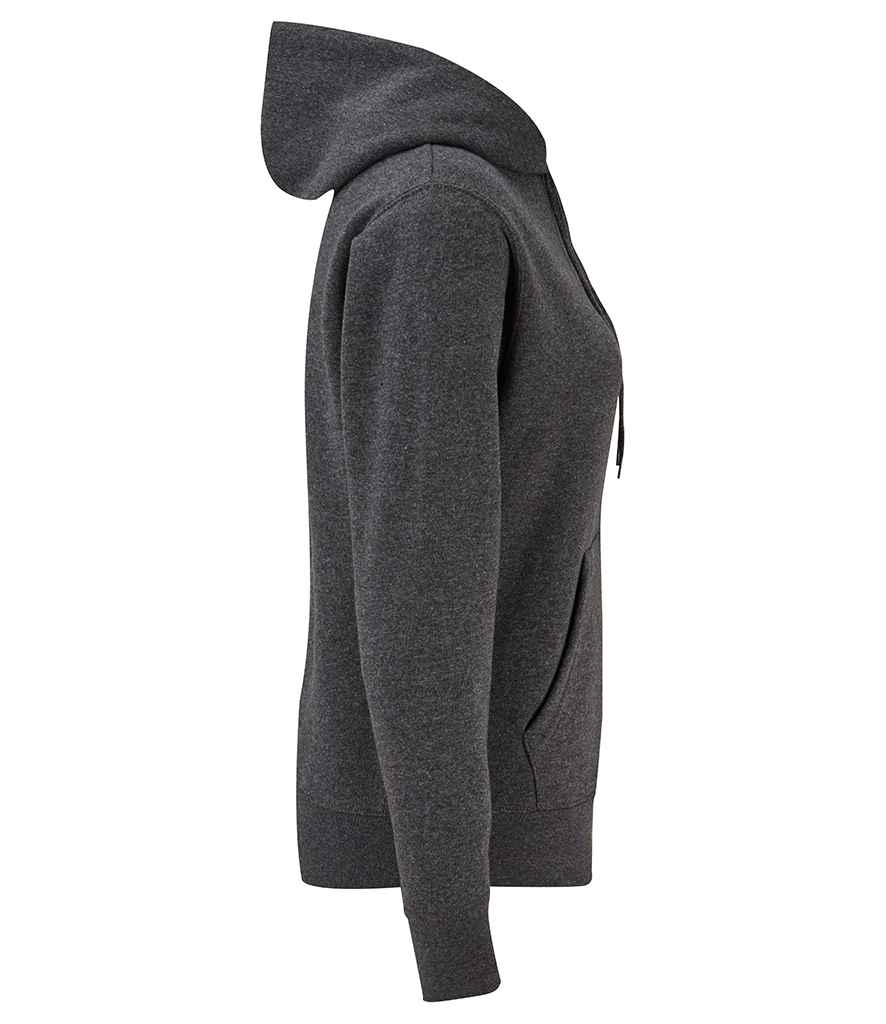 Fruit of the Loom Classic Lady Fit Hooded Sweatshirt | Dark Heather - Lancashire Teamwear