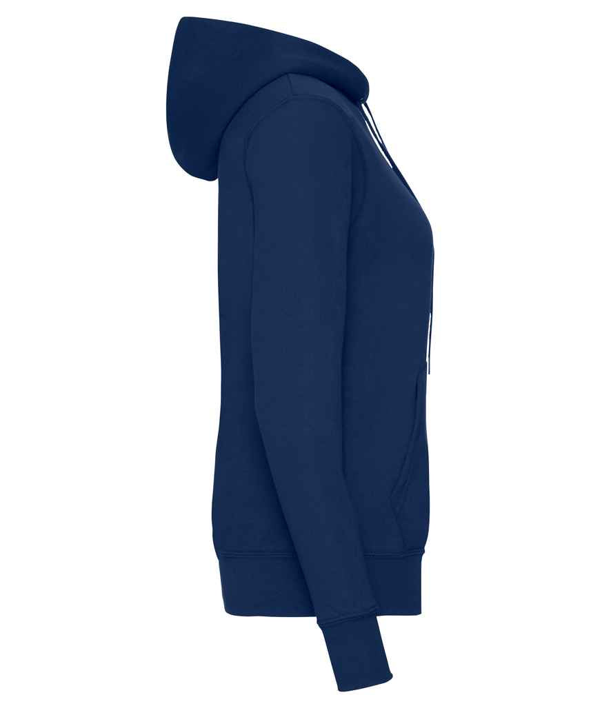 Fruit of the Loom Classic Lady Fit Hooded Sweatshirt | Navy - Lancashire Teamwear