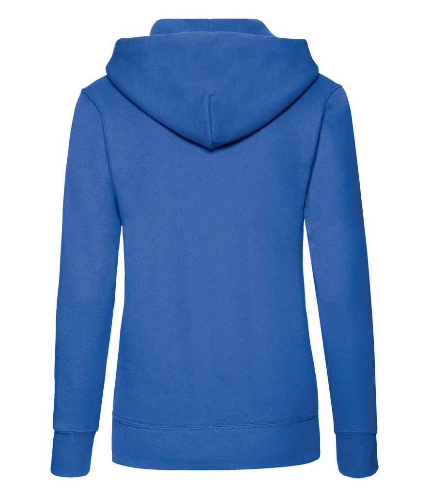 Fruit of the Loom Classic Lady Fit Hooded Sweatshirt | Royal Blue - Lancashire Teamwear