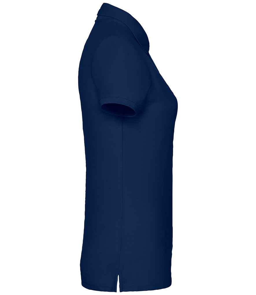 Fruit of the Loom Lady Fit Piqué Polo Shirt | Navy - Lancashire Teamwear