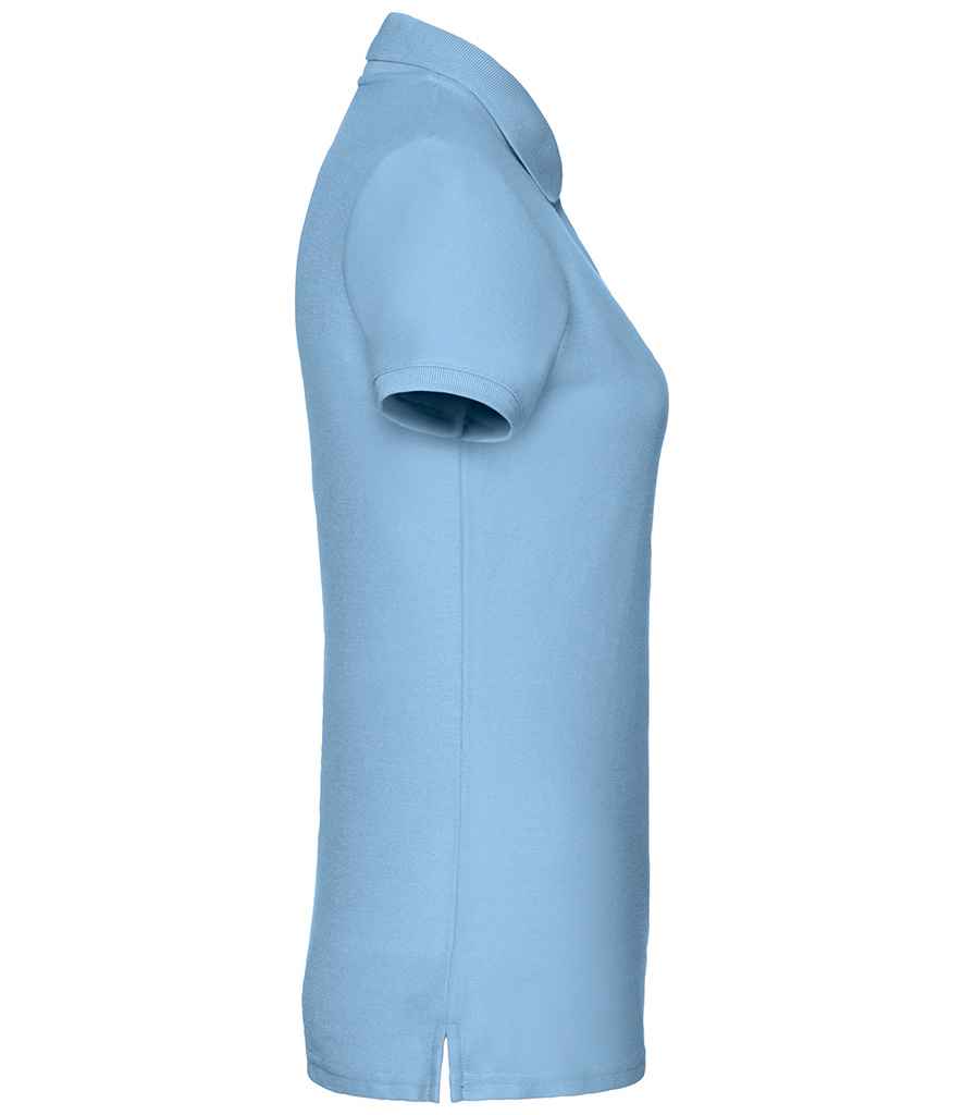Fruit of the Loom Lady Fit Piqué Polo Shirt | Sky Blue - Lancashire Teamwear