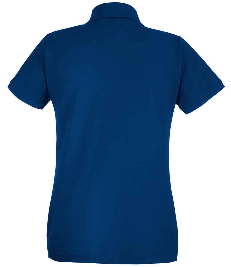 Fruit of the Loom Lady-Fit Premium Cotton Piqué Polo Shirt | Navy - Lancashire Teamwear
