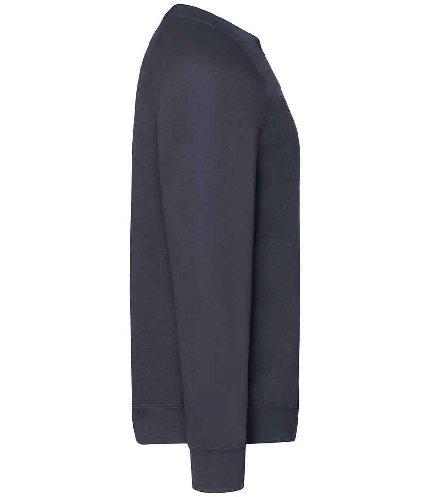 Fruit of the Loom Classic Raglan Sweatshirt | Deep Navy - Lancashire Teamwear
