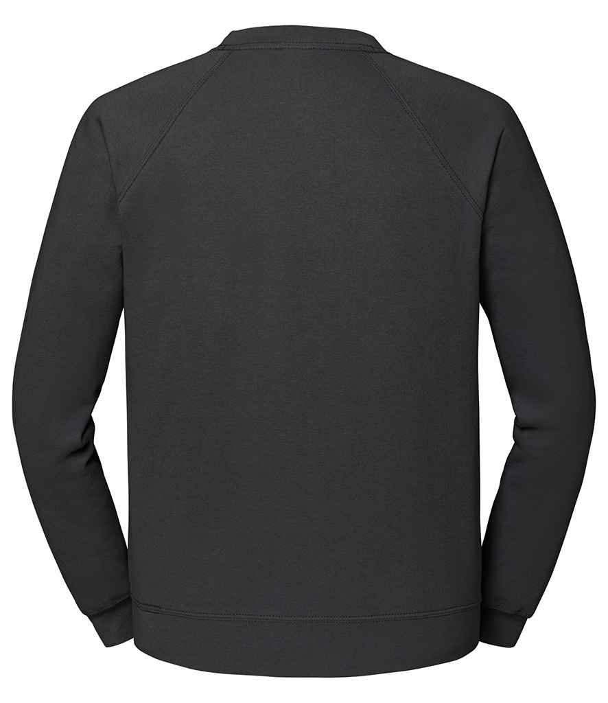 Fruit of the Loom Classic Raglan Sweatshirt | Light Graphite - Lancashire Teamwear