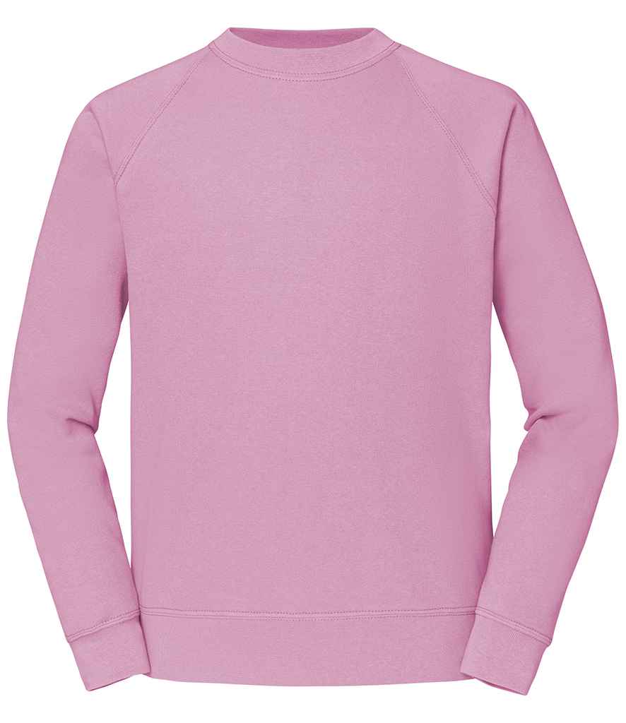 Fruit of the Loom Classic Raglan Sweatshirt | Light Pink - Lancashire Teamwear