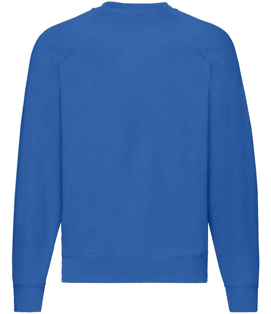 Fruit of the Loom Classic Raglan Sweatshirt | Royal Blue - Lancashire Teamwear