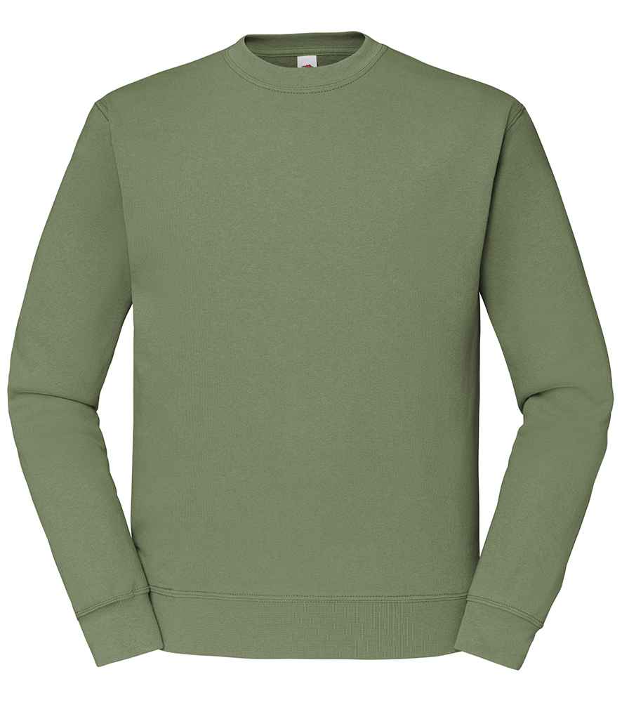 Fruit of the Loom Classic Drop Shoulder Sweatshirt | Classic Olive Classic Olive