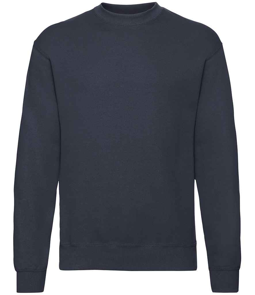 Fruit of the Loom Classic Drop Shoulder Sweatshirt | Deep Navy Deep Navy