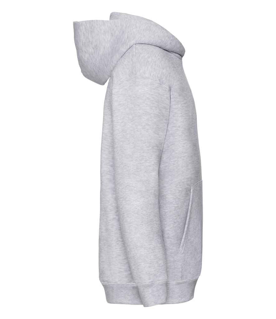 Fruit of the Loom Kids Premium Hooded Sweatshirt | Heather Grey - Lancashire Teamwear