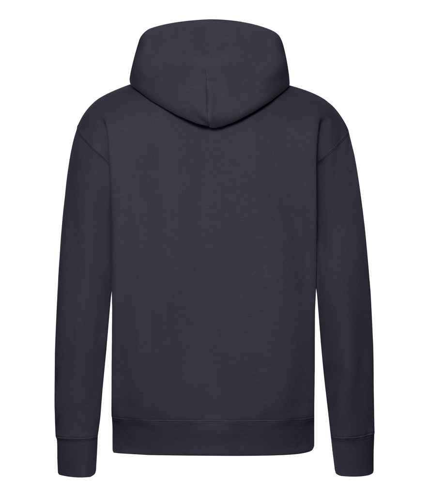 Fruit of the Loom Premium Hooded Sweatshirt | Deep Navy - Lancashire Teamwear