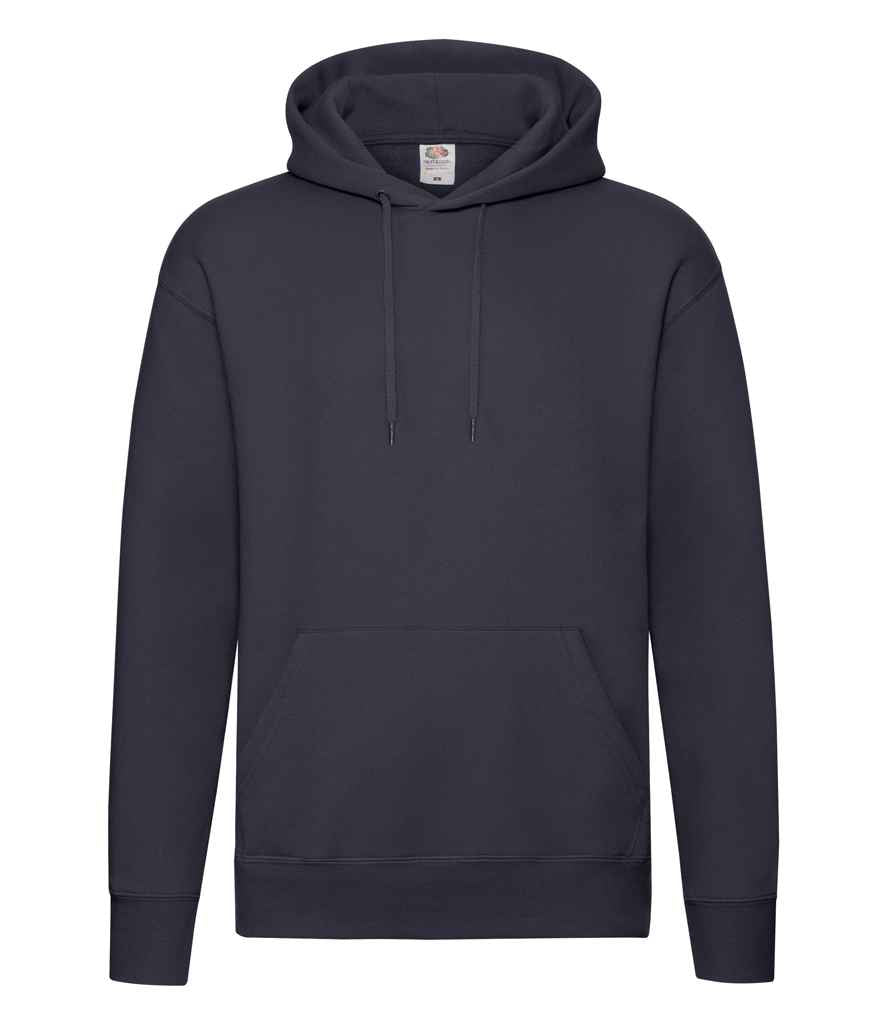 Fruit of the Loom Premium Hooded Sweatshirt | Deep Navy - Lancashire Teamwear