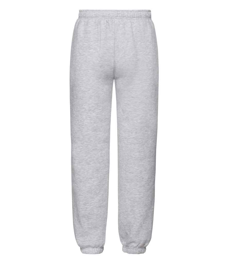 Fruit of the Loom Kids Premium Jog Pants | Heather Grey Trousers - Lancashire Teamwear