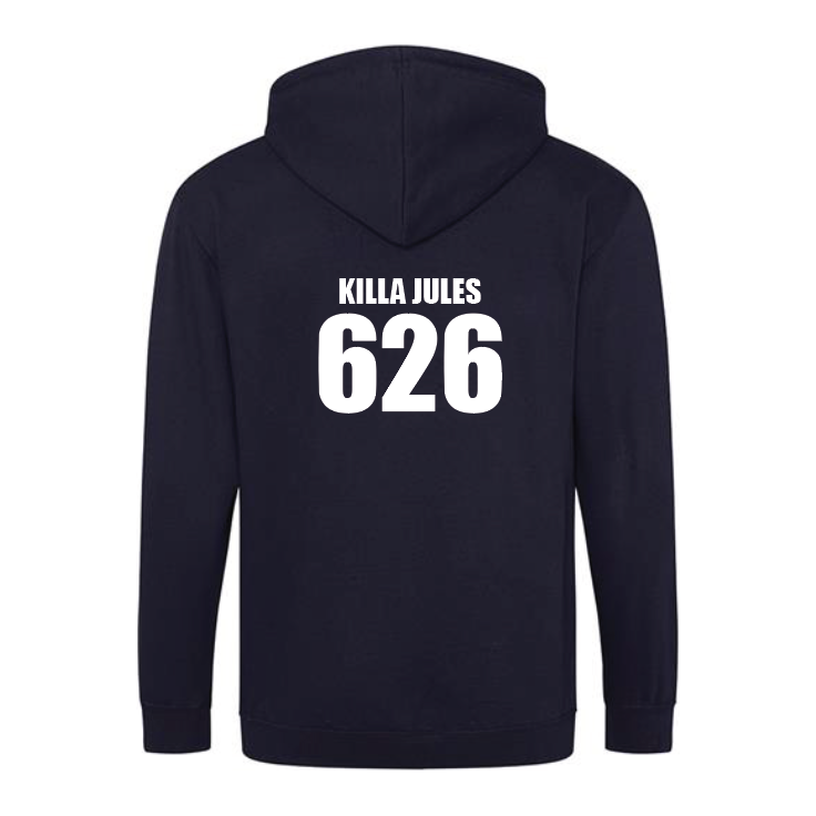 Preston Roller Derby Zipped Hoodie