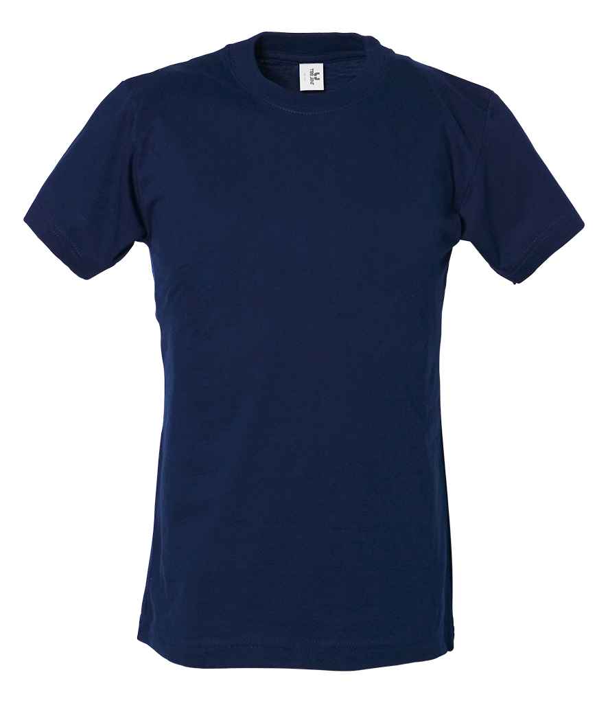 Tee Jays Kids Power T-Shirt | Navy - Lancashire Teamwear