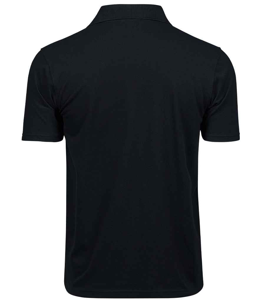 Tee Jays Power Organic Piqué Polo Shirt | Black - Lancashire Teamwear