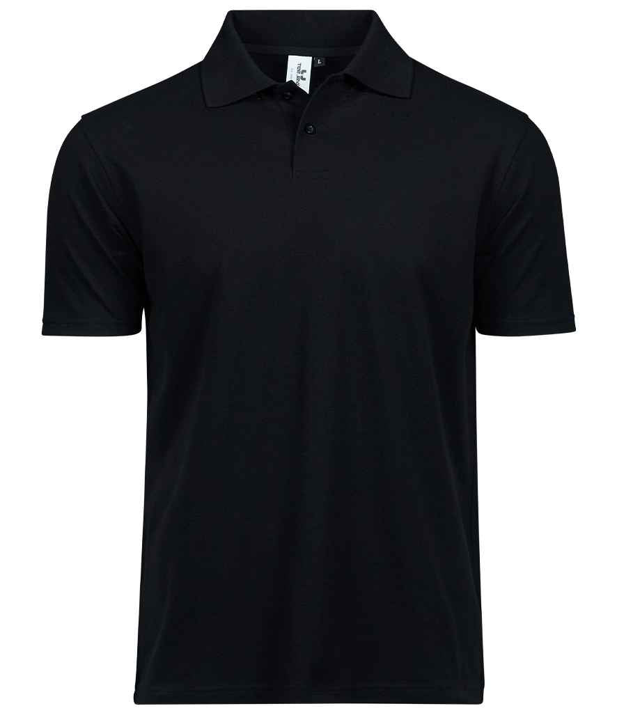 Tee Jays Power Organic Piqué Polo Shirt Black