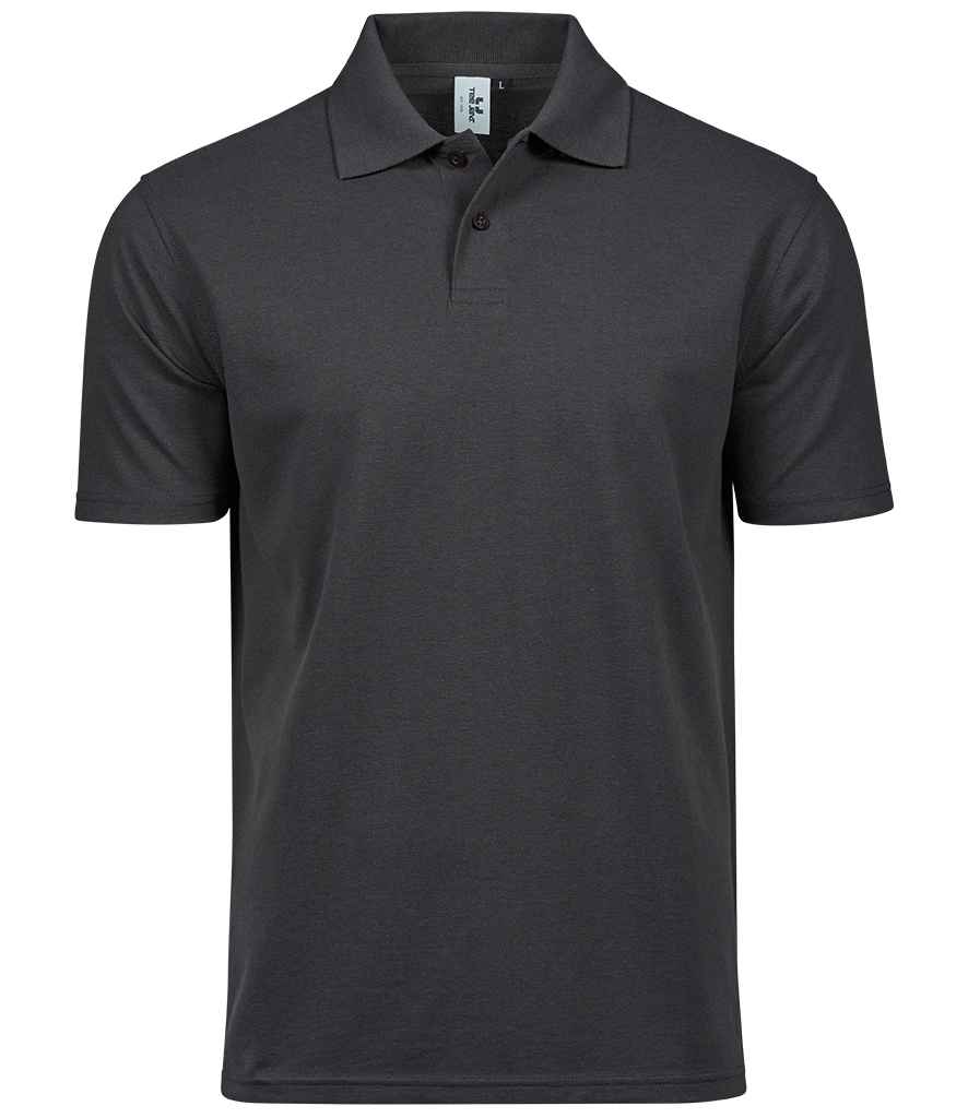 Tee Jays Power Organic Piqué Polo Shirt Dark Grey