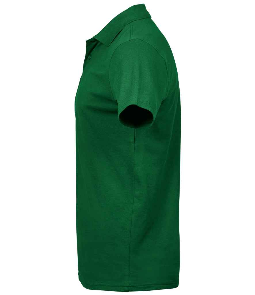 Tee Jays Power Organic Piqué Polo Shirt | Forest Green - Lancashire Teamwear