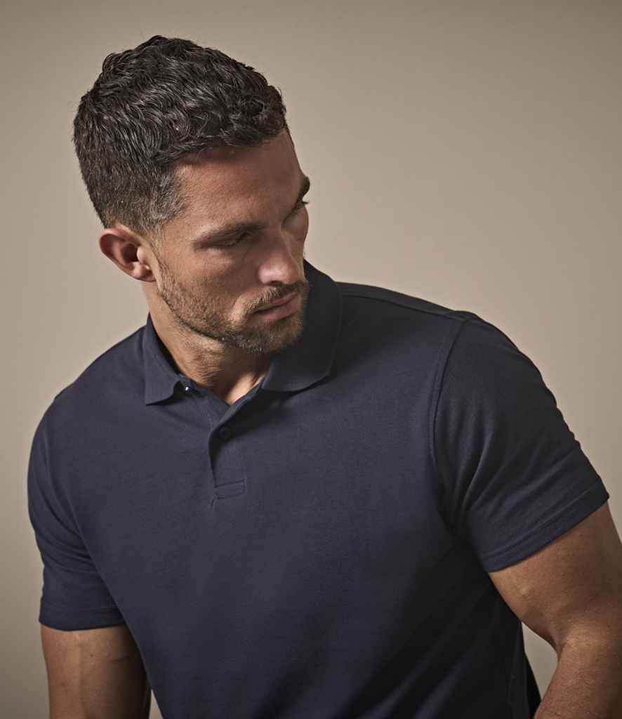 Tee Jays Power Organic Piqué Polo Shirt | Navy - Lancashire Teamwear