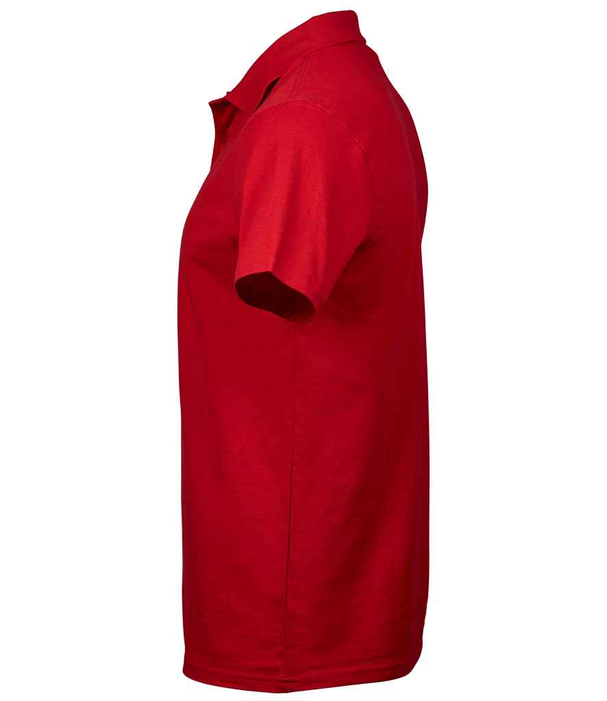 Tee Jays Power Organic Piqué Polo Shirt | Red - Lancashire Teamwear
