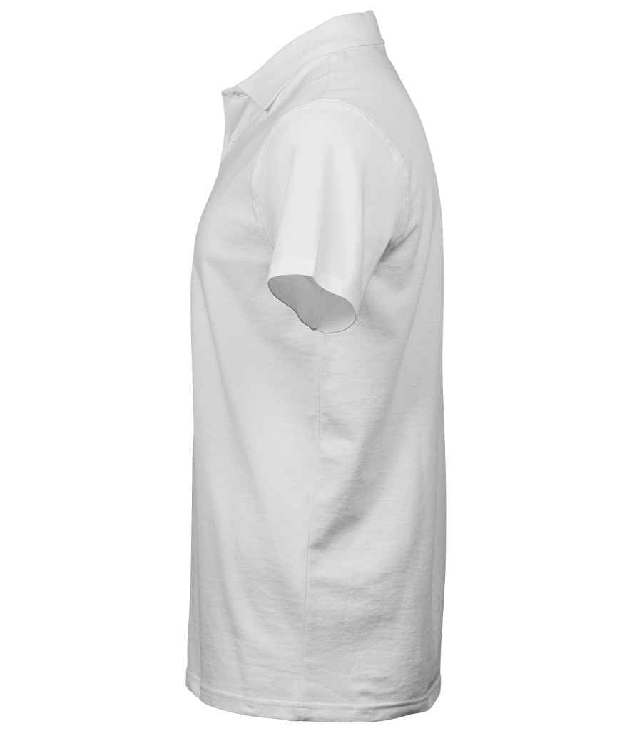 Tee Jays Power Organic Piqué Polo Shirt | White - Lancashire Teamwear