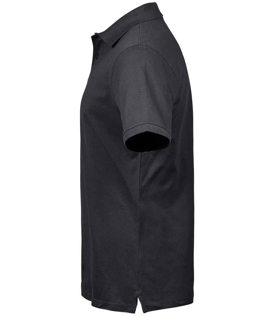 Tee Jays Heavy Cotton Piqué Polo Shirt | Dark Grey - Lancashire Teamwear