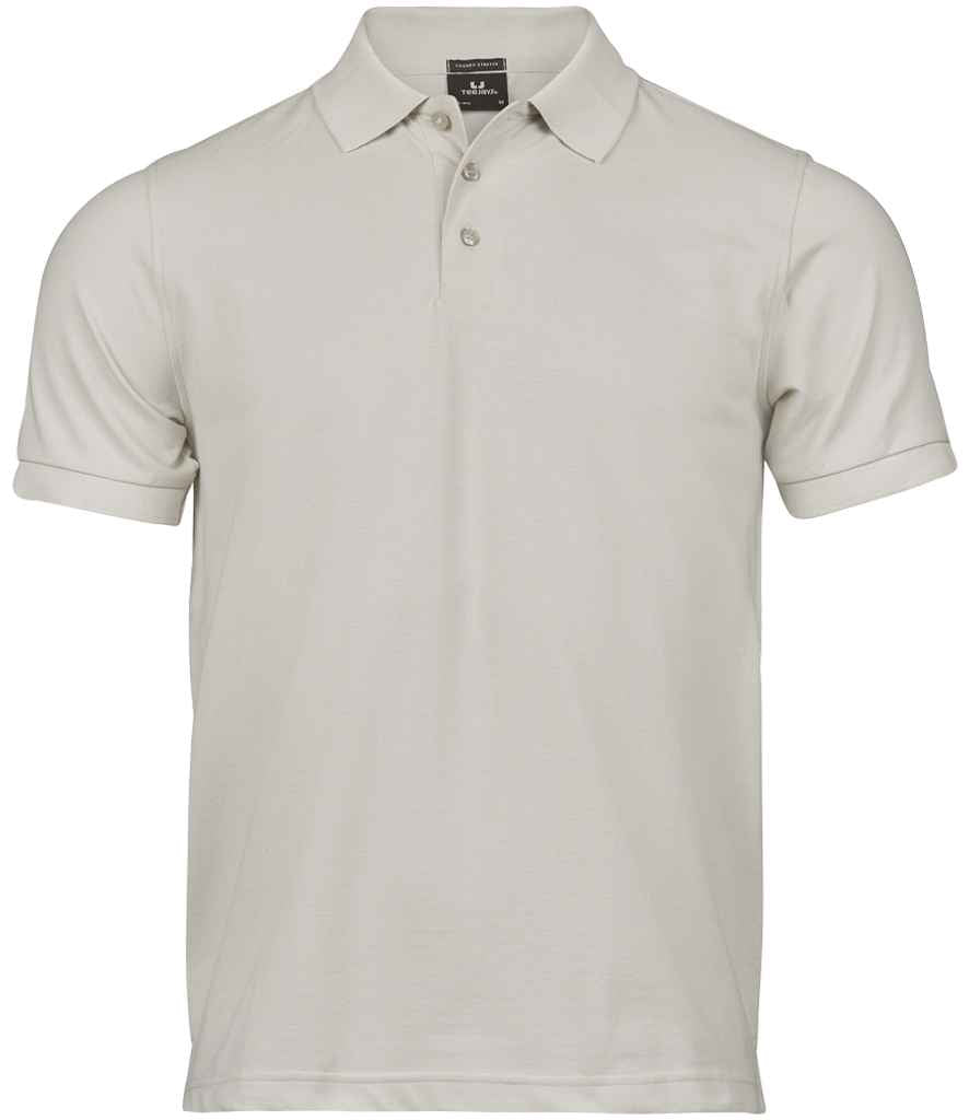 Tee Jays Luxury Stretch Piqué Polo Shirt | Cement Cement