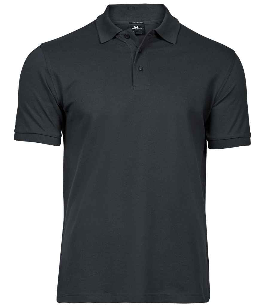 Tee Jays Luxury Stretch Piqué Polo Shirt | Dark Grey Dark Grey