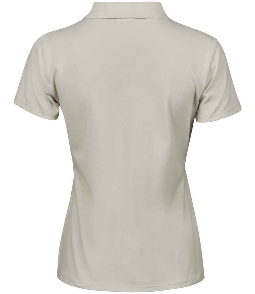 Tee Jays Ladies Luxury Stretch Polo Shirt | Cement - Lancashire Teamwear