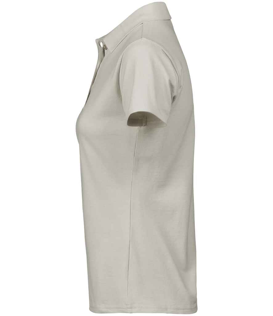 Tee Jays Ladies Luxury Stretch Polo Shirt | Cement - Lancashire Teamwear