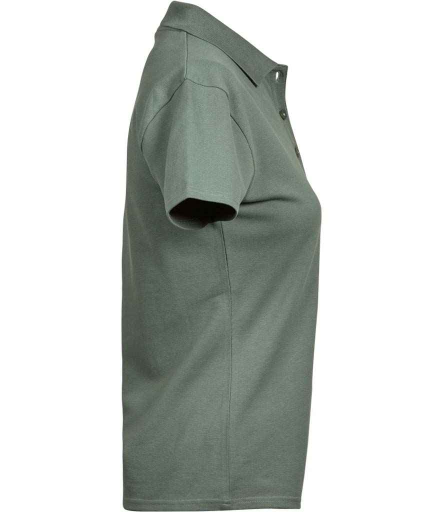 Tee Jays Ladies Luxury Stretch Polo Shirt | Leaf Green - Lancashire Teamwear
