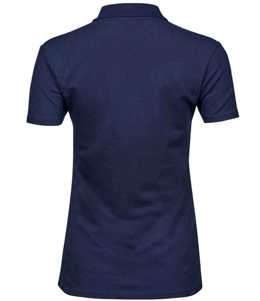Tee Jays Ladies Luxury Stretch Polo Shirt | Navy - Lancashire Teamwear