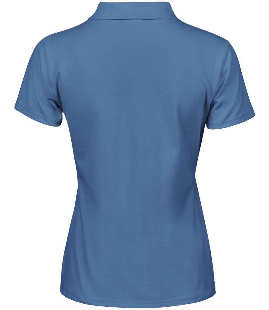 Tee Jays Ladies Luxury Stretch Polo Shirt | Ocean Blue - Lancashire Teamwear