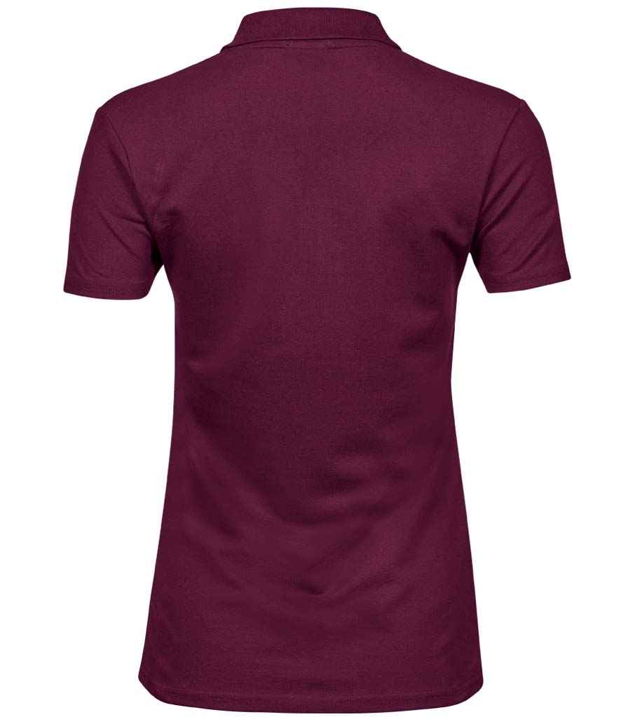 Tee Jays Ladies Luxury Stretch Polo Shirt | Wine - Lancashire Teamwear