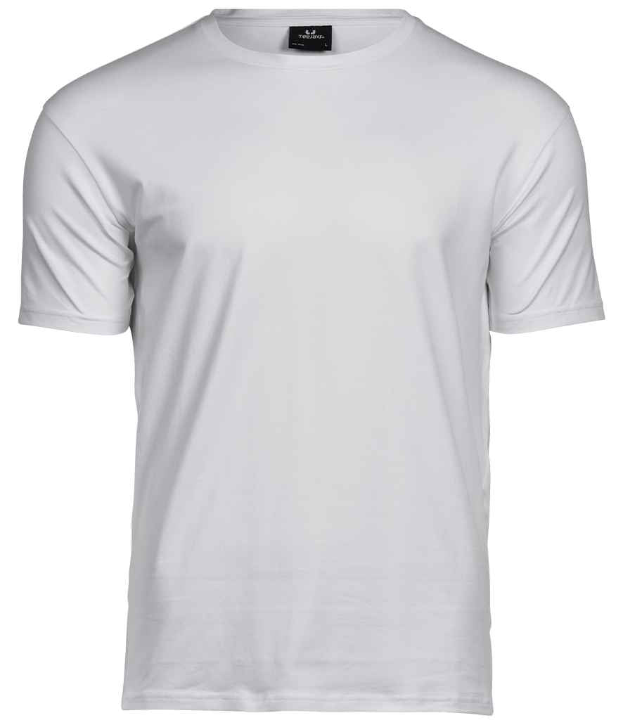 Tee Jays Stretch T-Shirt | White - Lancashire Teamwear