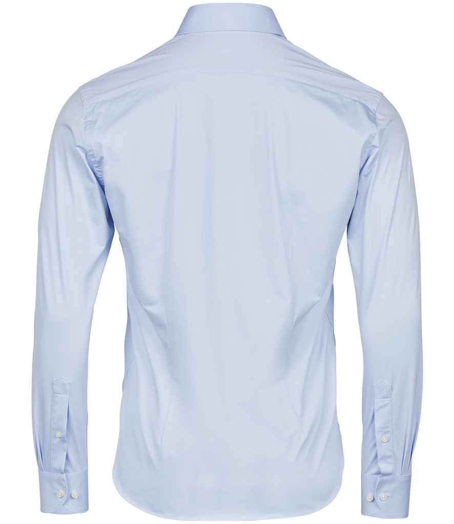 Tee Jays Active Stretch Long Sleeve Shirt | Light Blue - Lancashire Teamwear
