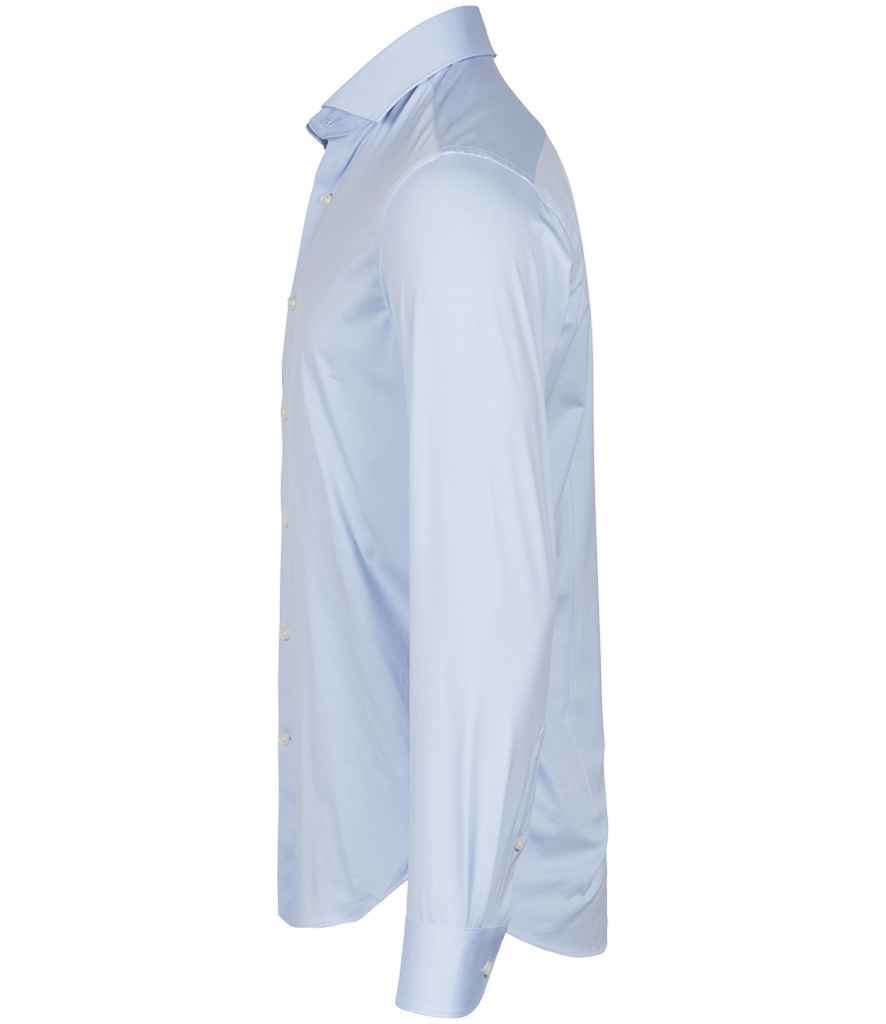 Tee Jays Active Stretch Long Sleeve Shirt | Light Blue - Lancashire Teamwear