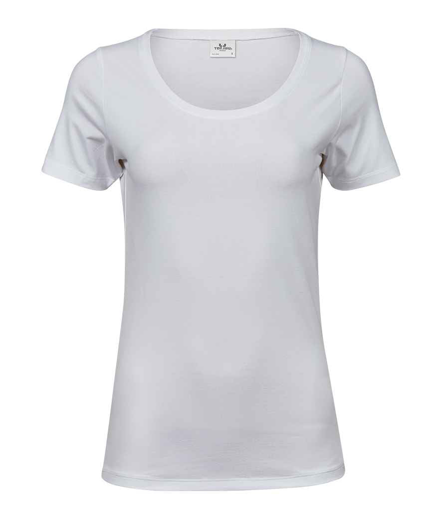 Tee Jays Ladies Stretch T-Shirt White